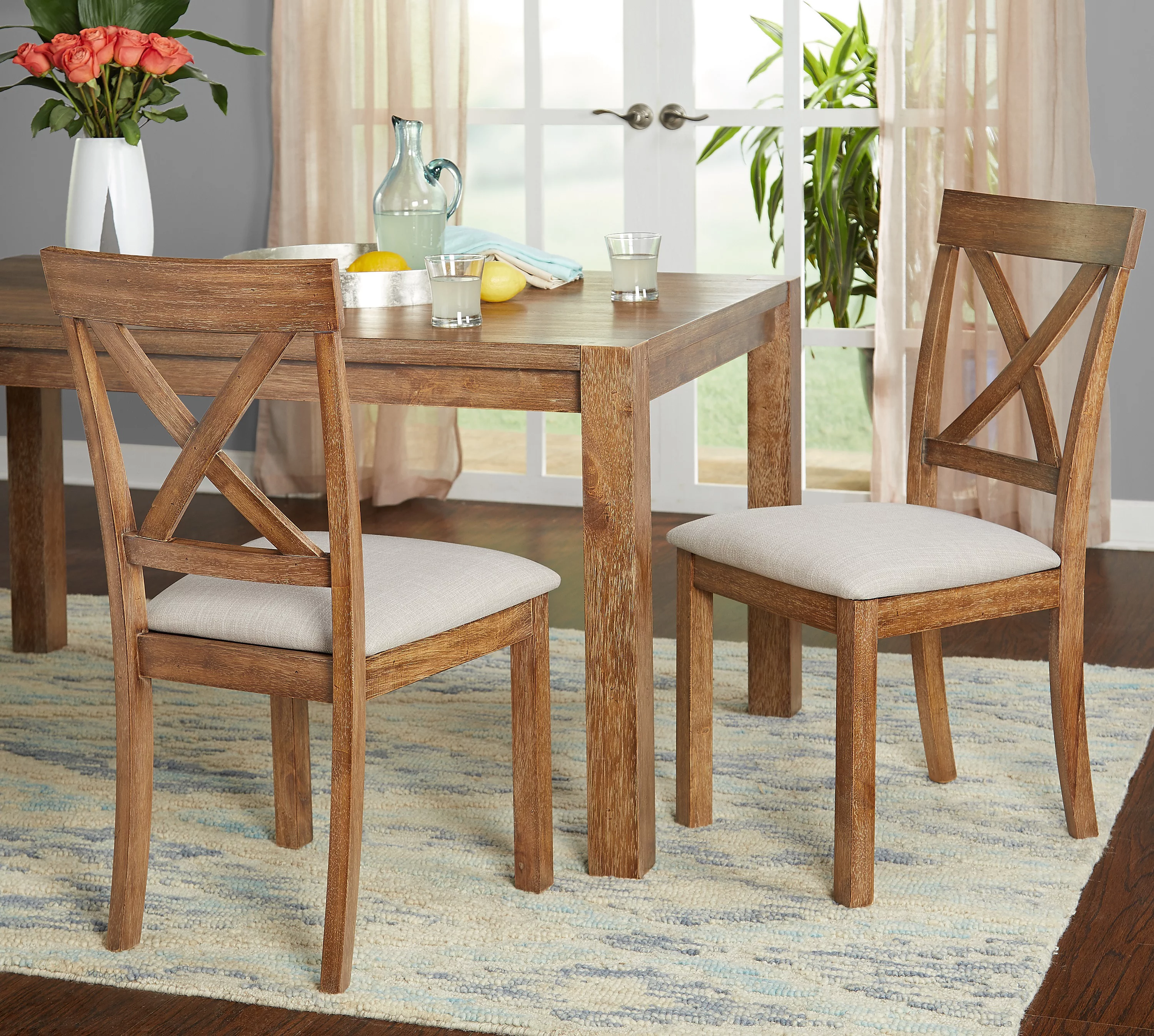 Verdon 6-Piece Dining Set with Bench