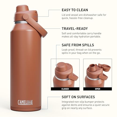 CamelBak Thrive Chug Insulated Stainless Steel Water Bottle Sky Blue, 32oz