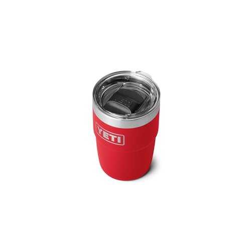 YETI Rambler 8 oz Stackable Cup, Stainless Steel, Vacuum Insulated Espresso Cup with MagSlider Lid