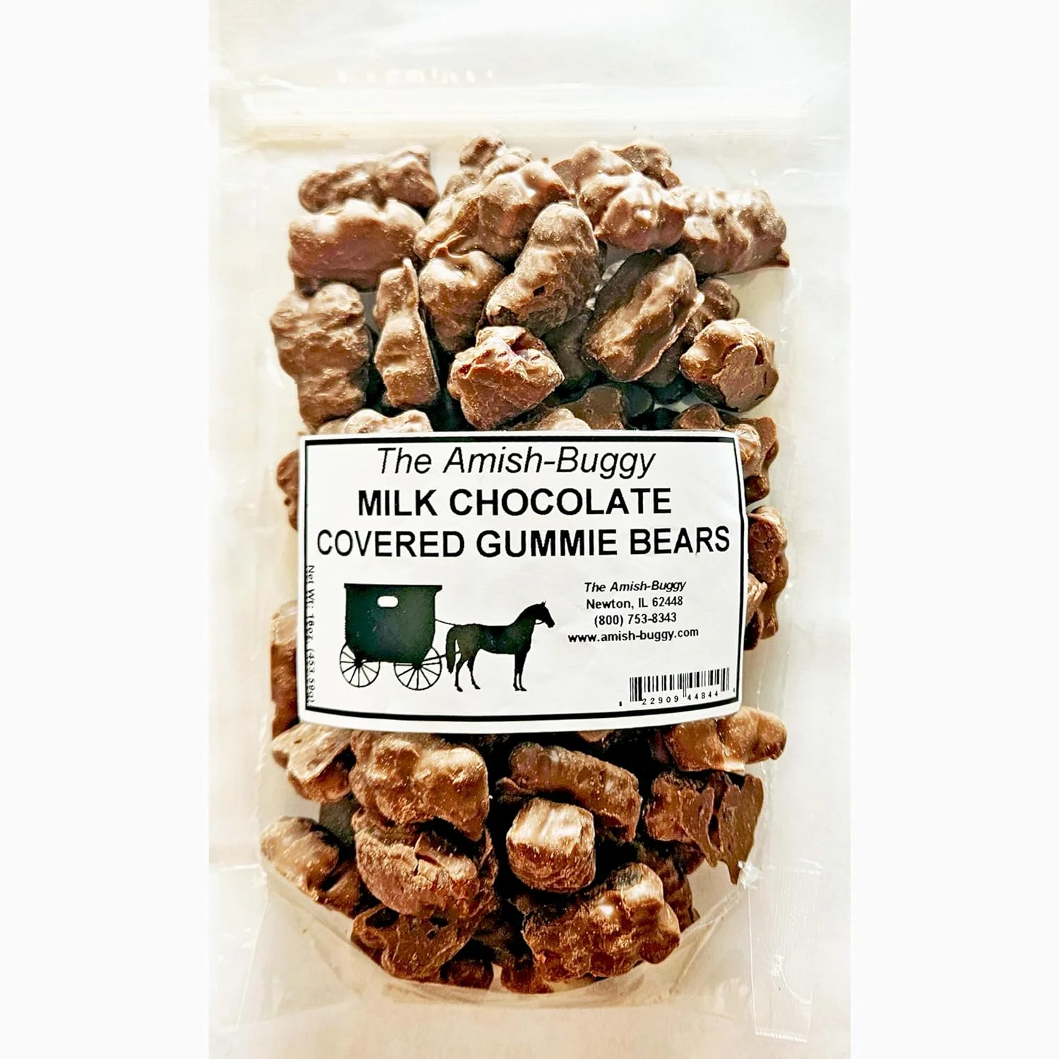 Milk Chocolate Covered Gummi Bears (1 Pound)