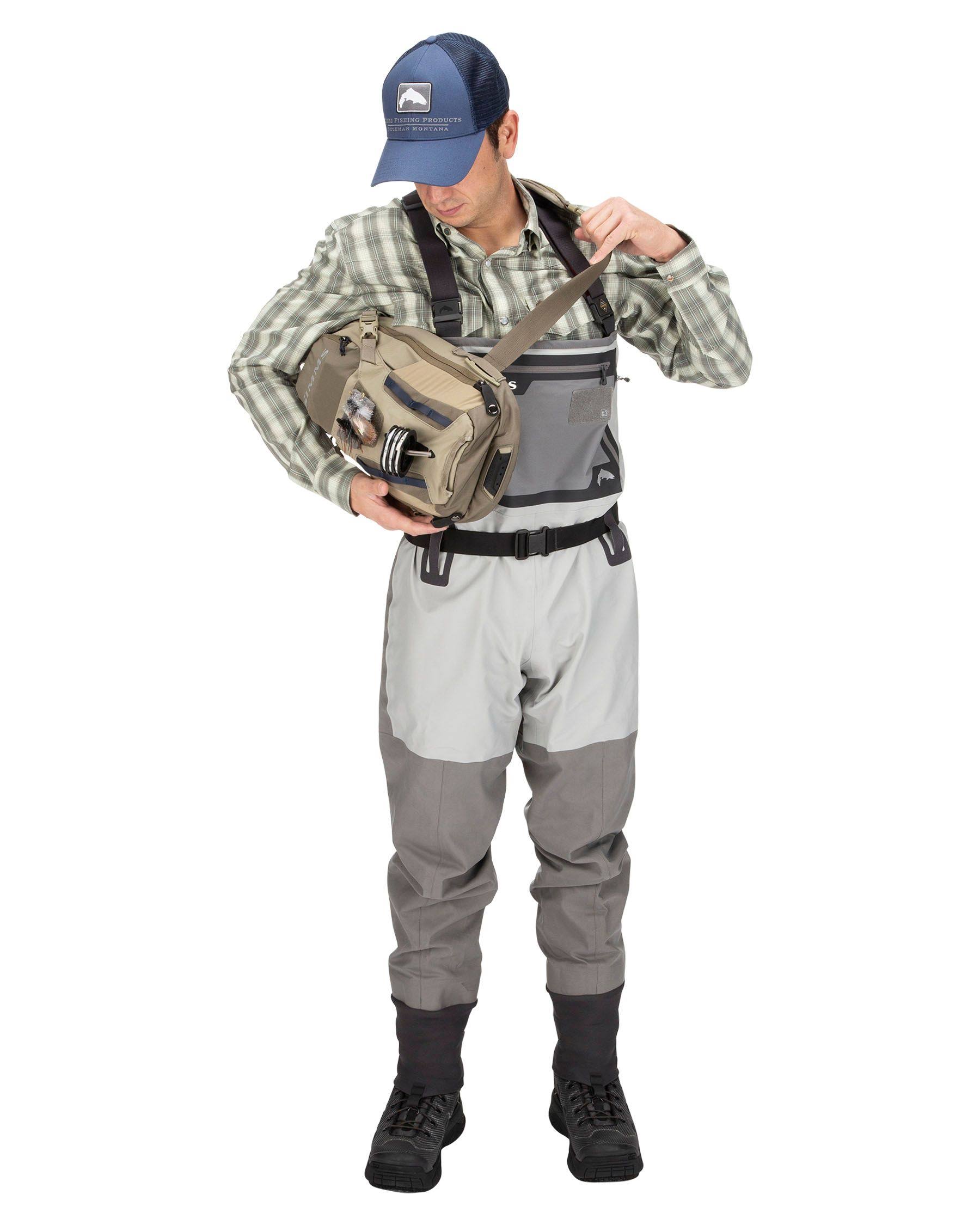 Simms Freestone Ambidextrous Tactical Sling Pack - Steel