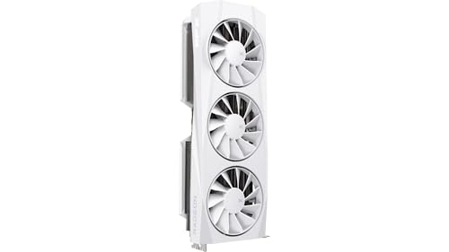 XFX Swift AMD Radeon RX 9060 XT OC White Gaming Edition with 8GB GDDR6 HDMI 2xDP, AMD RDNA 4 RX 9060XT RX-96TSW8GWQ