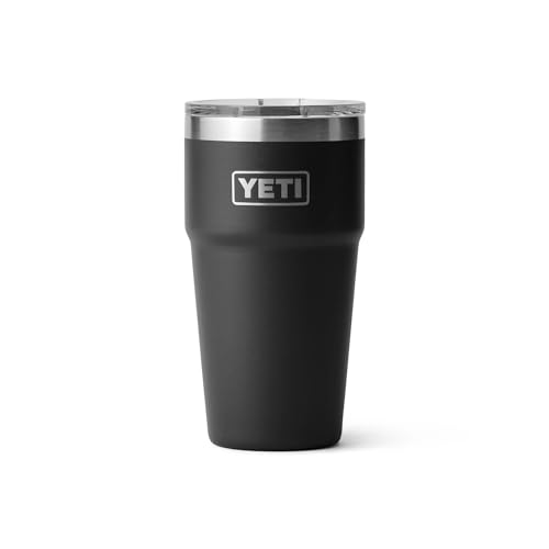 YETI Rambler 20 oz Stackable Tumbler, Stainless Steel, Vacuum Insulated with MagSlider Lid