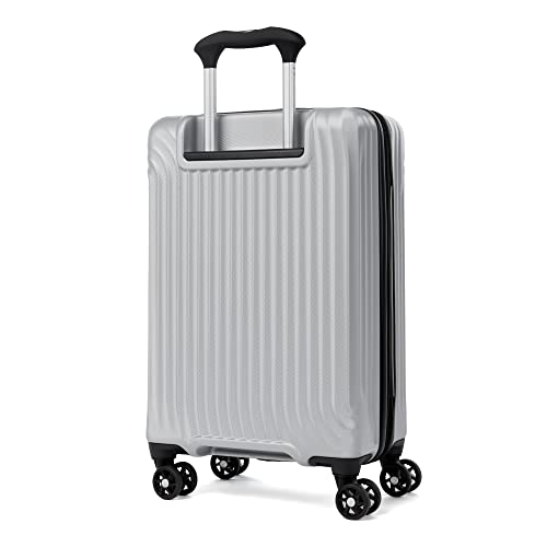 Travelpro Maxlite Air Hardside Expandable Carry on Luggage, 8 Spinner Wheels, Lightweight Hard Shell Polycarbonate Suitcase, Shadow Grey, Carry On 21-Inch