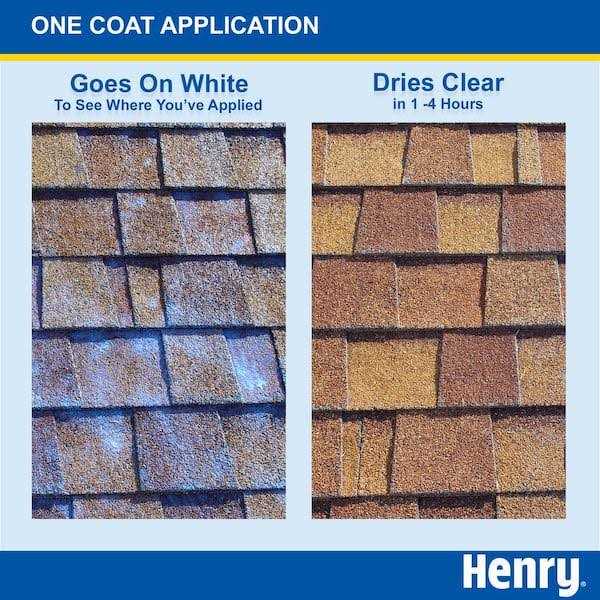 Henry 812 RoofSaver Clear Sealer Shingle Coating 0.90 gal