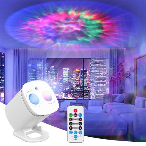 Galaxy Projector,Galaxy Projector for Bedroom Decor,Sunset Lamp Projection with Timer and Remote Control 55 Lighting Modes, Night Light Projector for Adults, Bedroom, Living Room and Home Theater