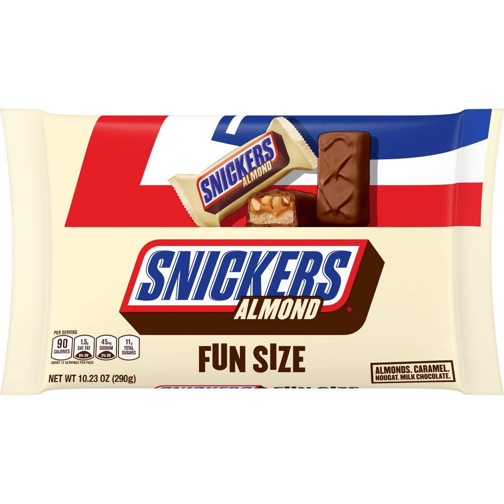Snickers Fun Size Almond Chocolate Bars - 10.23 oz
