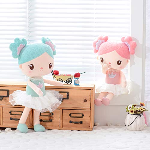 Gloveleya Baby Girl Gift First Baby Doll Plush Doll Print Sunflowers