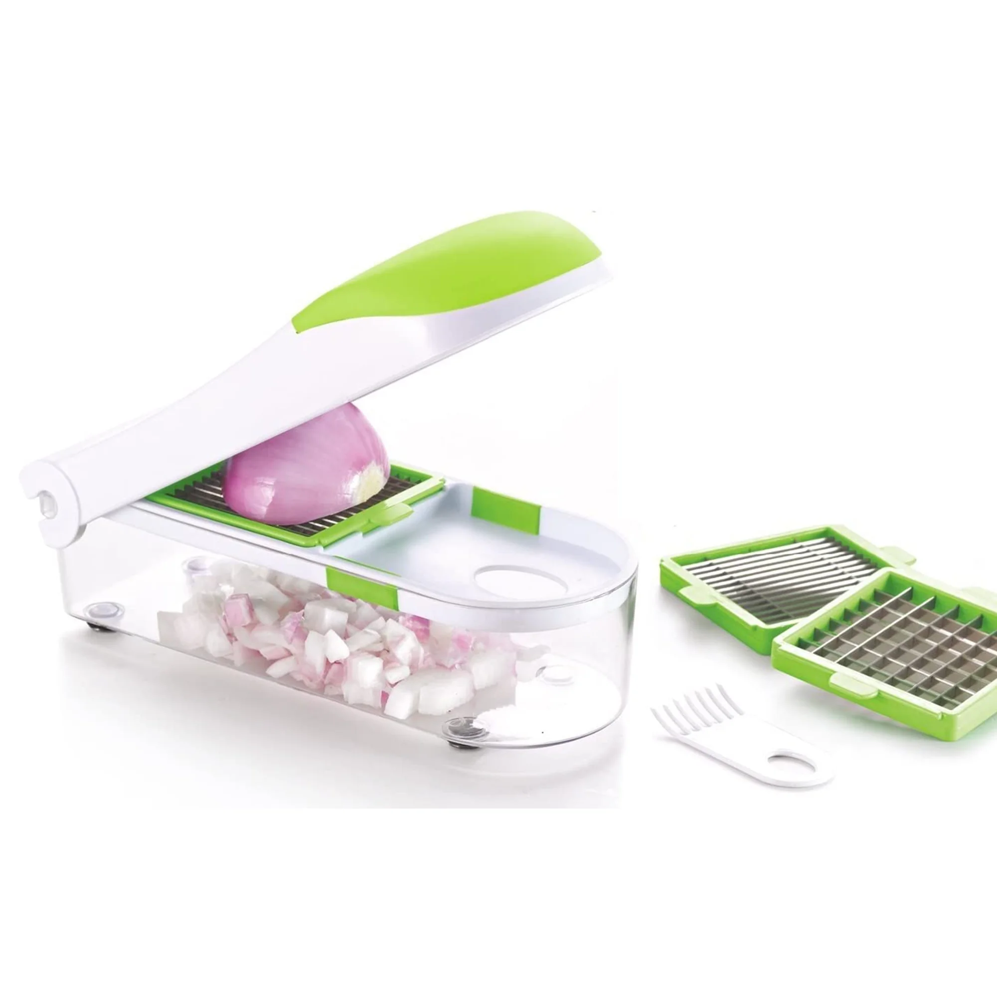 Fifth Ave Kraft Salad Making Kit Food Chopper & Dressing Container Kitchen Gadgets