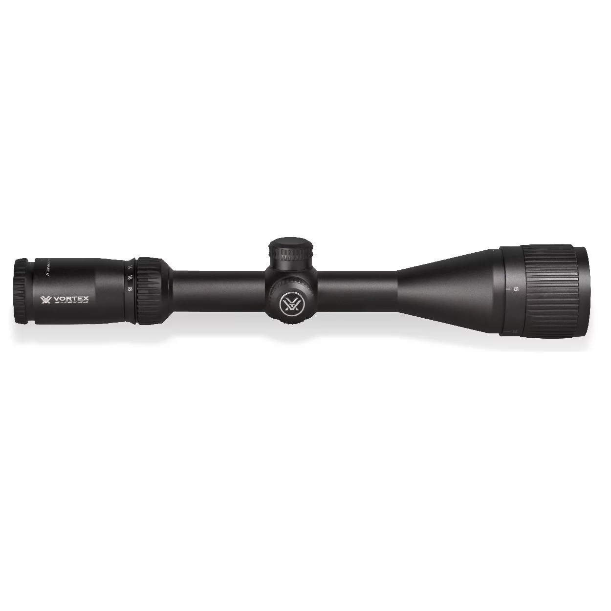 Vortex Crossfire II 6-18x44 AO Riflescope with 1-inch Scope Rings and Hat