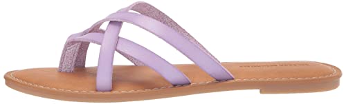 Amazon Essentials Women's Strappy Slide Flat Sandal
