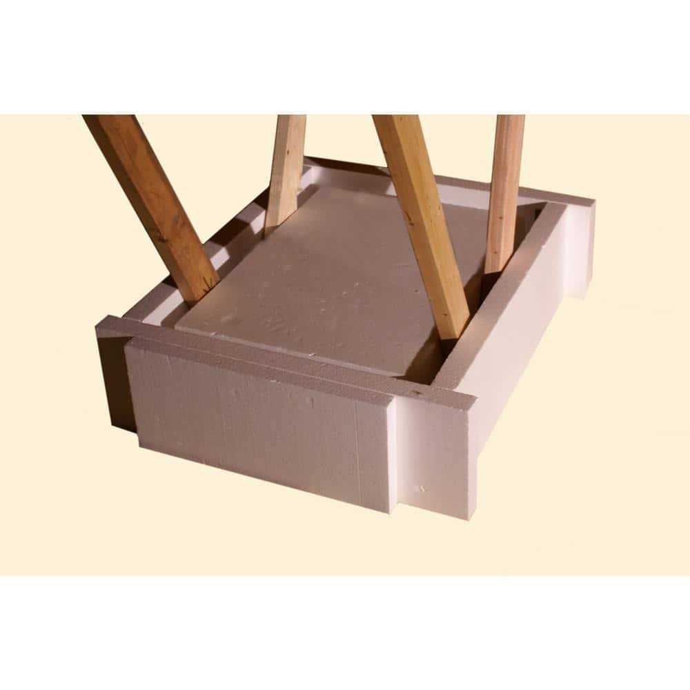The Energy Guardian 33 x 25 in. Universal R-38 Attic Hatch Scuttle Hole Insulation Cover - Shop Hardware Tools Online Store