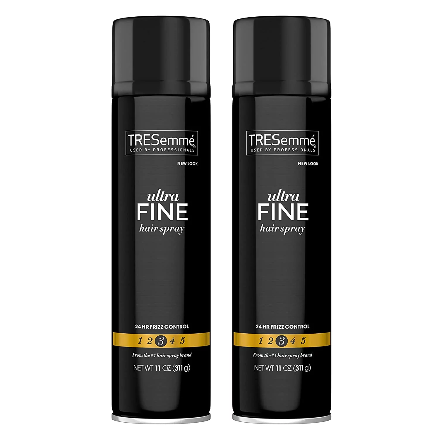 Tresemmé Tres Two Ultra-Fine Aerosol Hair Spray, Salon Quality Hairspray Delivers A Firm Hold In An Ultra-Fine Mist, Hair Stays In Place, Looks & Feels Soft And Shiny, 2 Pk - 11 Oz Each