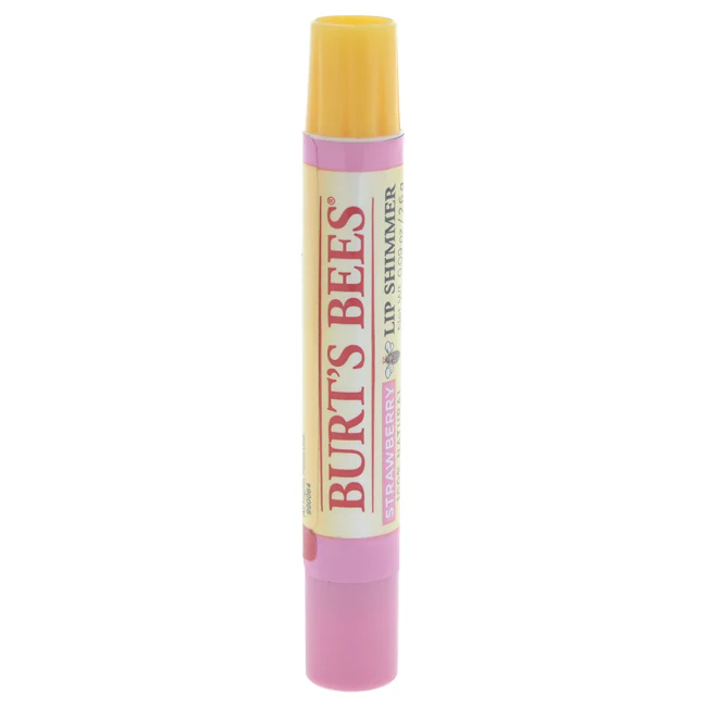 Burts Bees Lip Shimmer - Strawberry by Burts Bees for Women - 0.09 oz Lip Shimmer