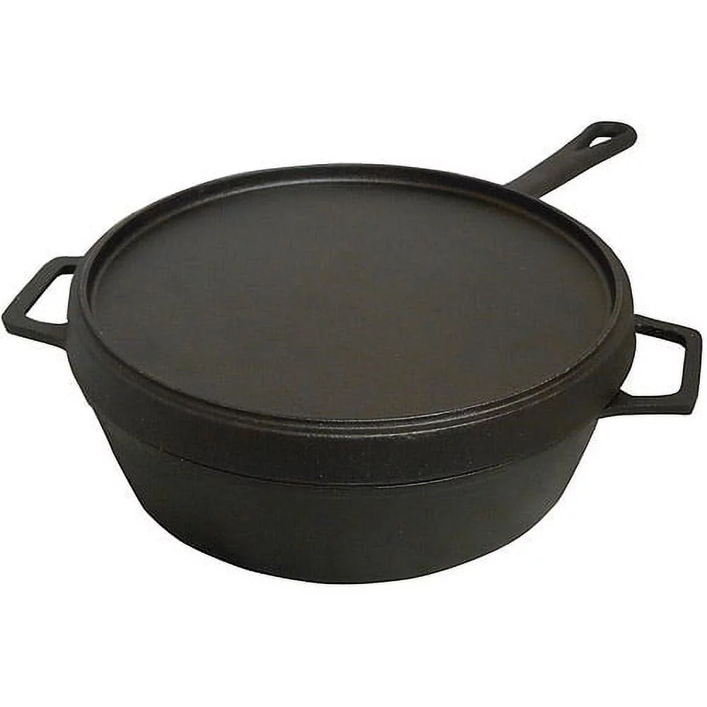King Kooker Seasoned Cast Iron Pot