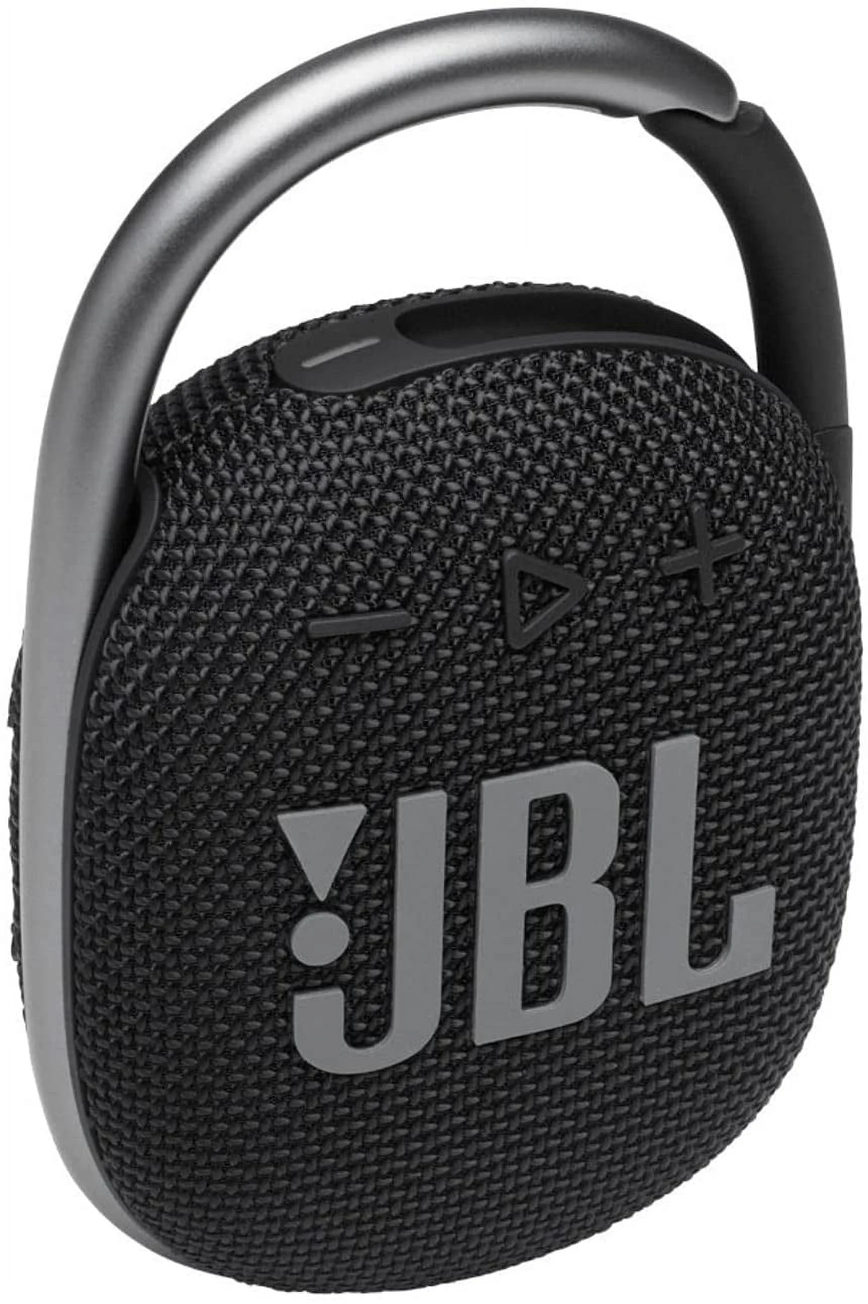 JBL Clip 4: Portable Speaker with Bluetooth, Built-in Battery, Waterproof and Dustproof Feature - Black (JBLCLIP4BLKAM)