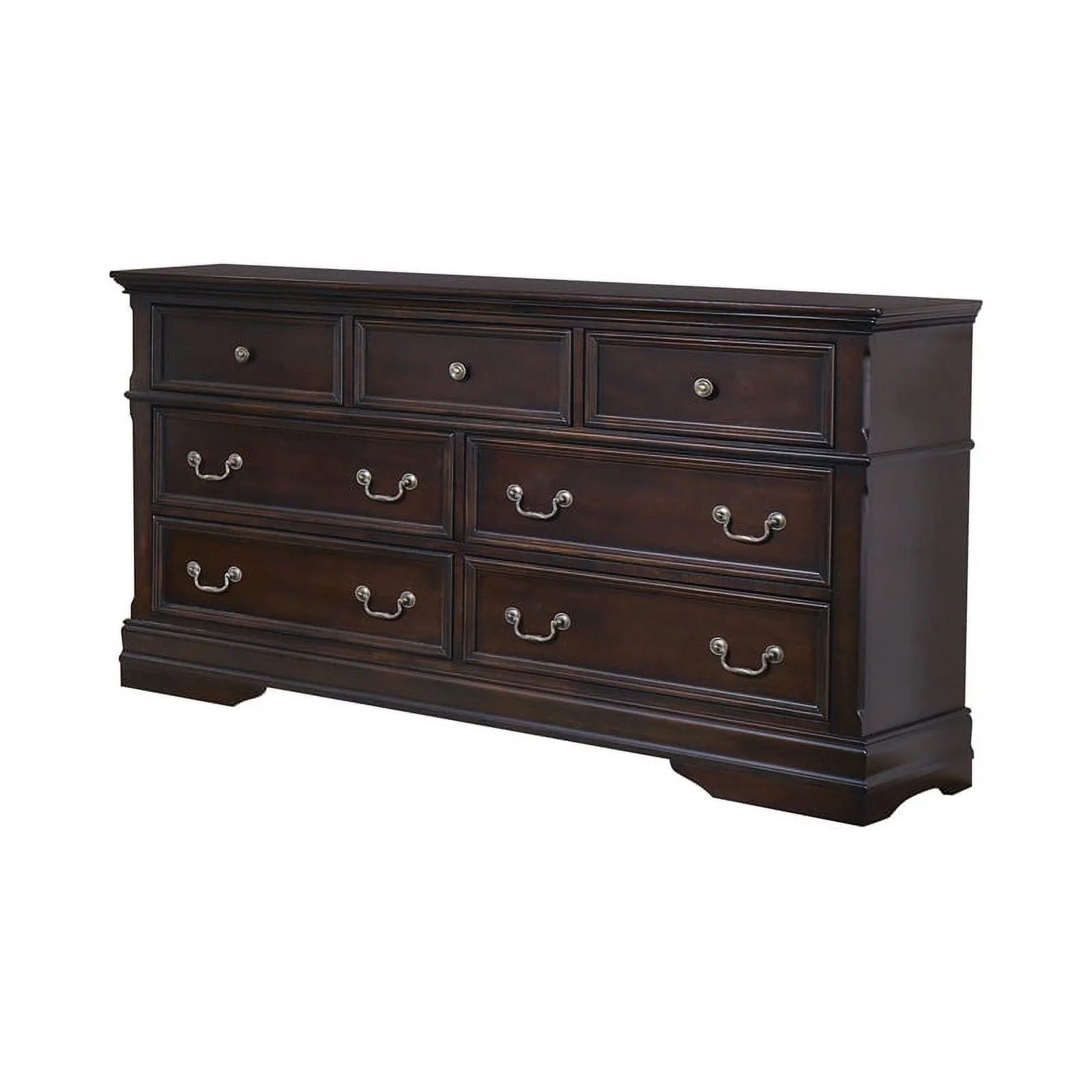 Cambridge Carved Bedroom Set Cappuccino