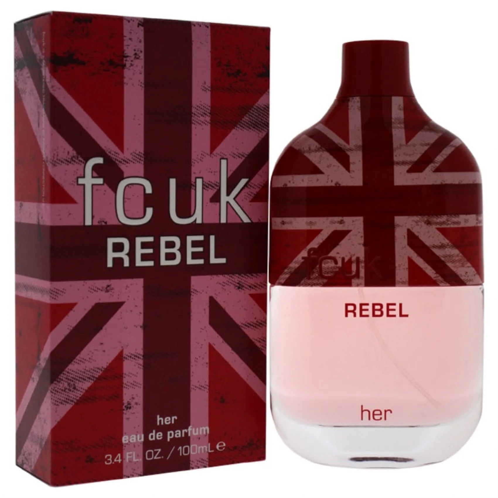 FCUK Rebel by French Connection Eau De Parfum Spray 3.4 oz for Women