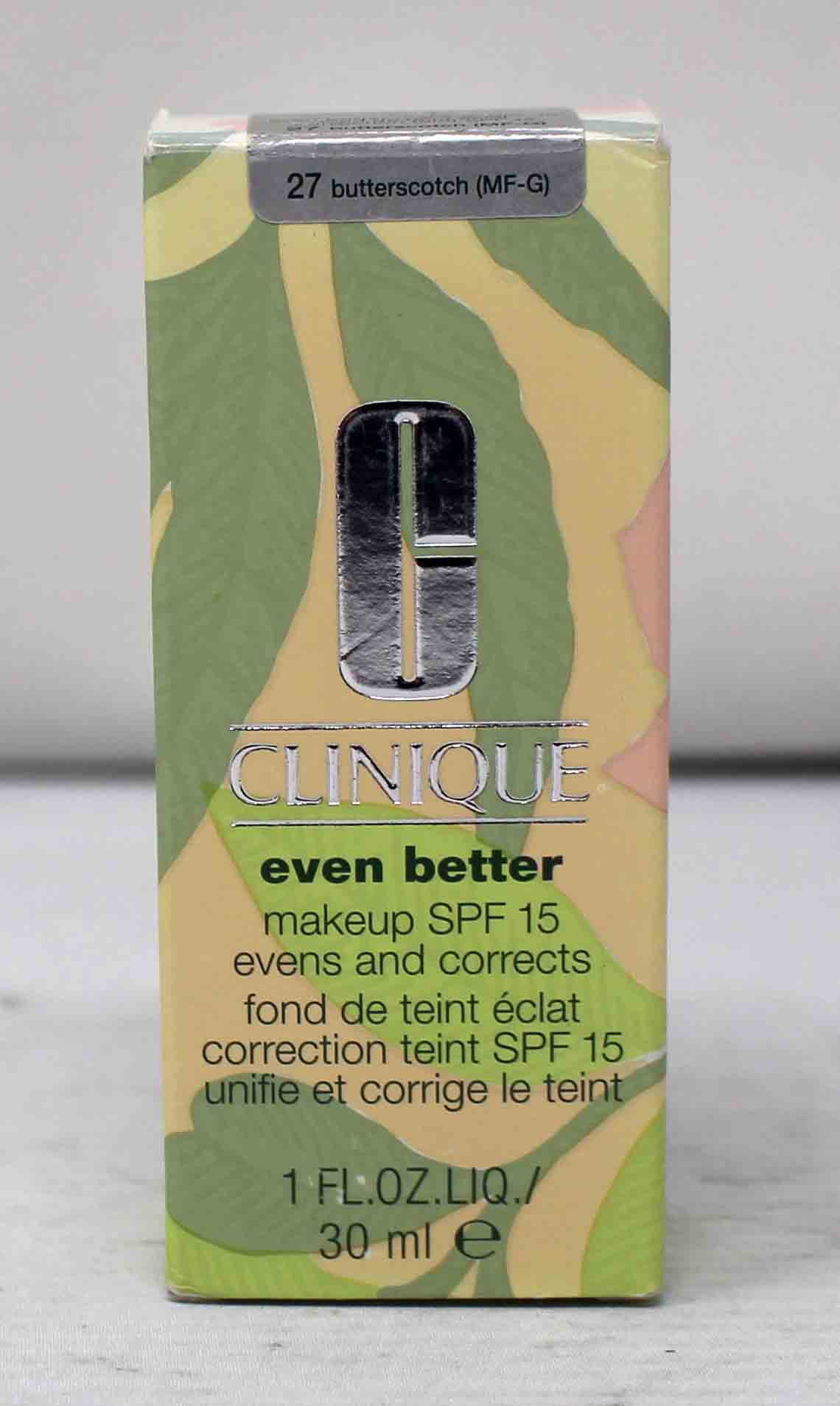 Clinique CQEVBEFO74 1.0 oz Even Better Makeup Spectrum SPF 15 Butterscotch