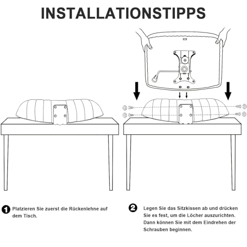 DUMOS Criss Cross Chair Legged Office Wide Comfy Desk Seat, No Wheels Armless Computer Task Seating, Swivel Vanity Home Height Adjustable