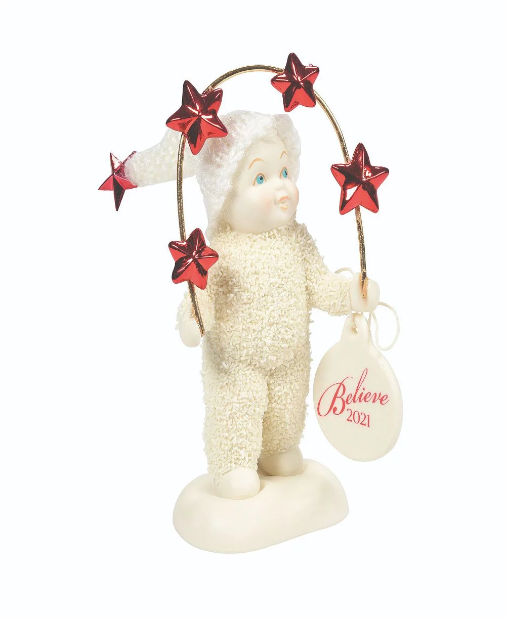 Department 56 2021 Exclusive Believe In The, Cream