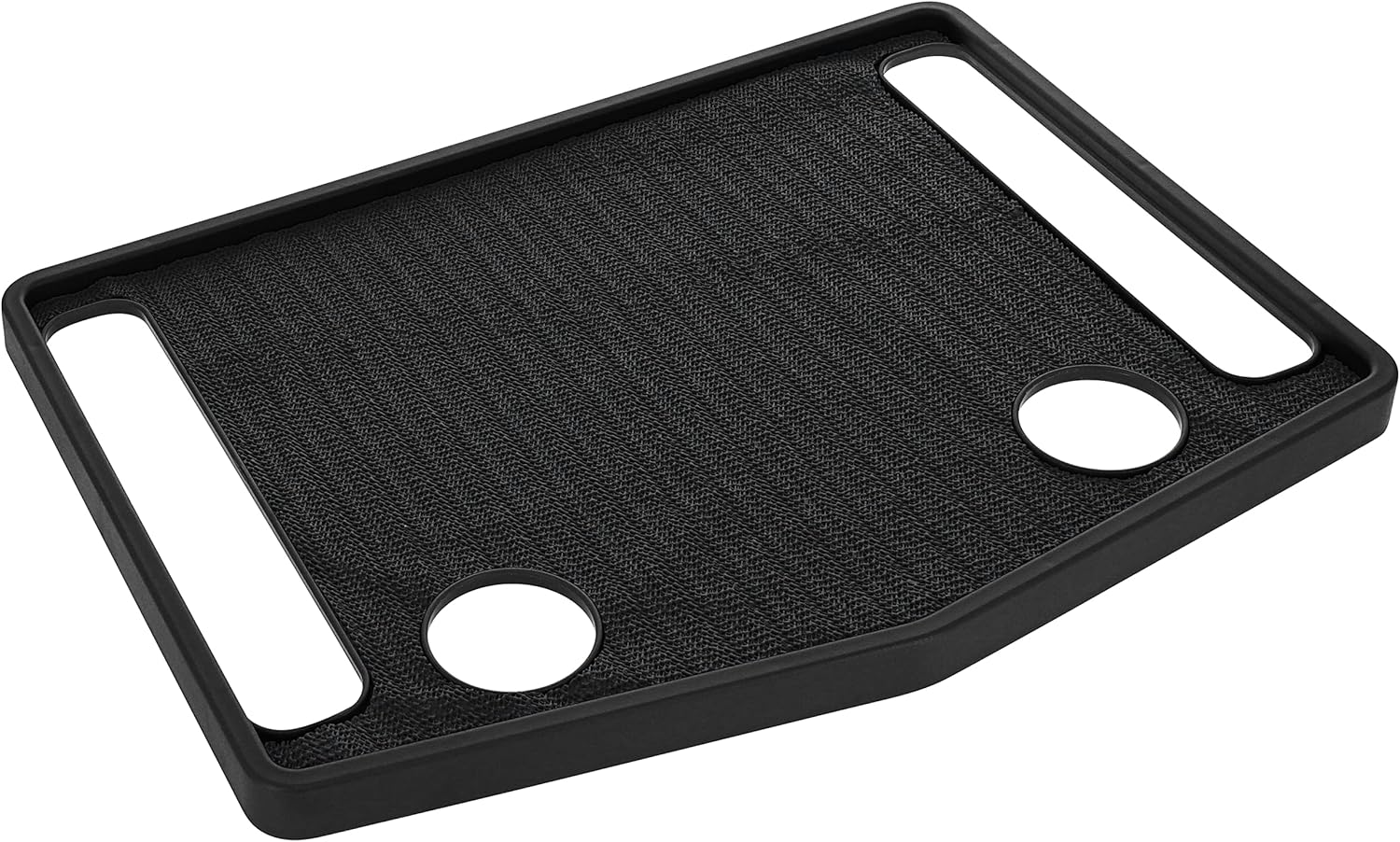 Black No Slip Walker Tray for Folding Walker - 16 x 21in Drive Walker Accessories for Seniors and Disabled