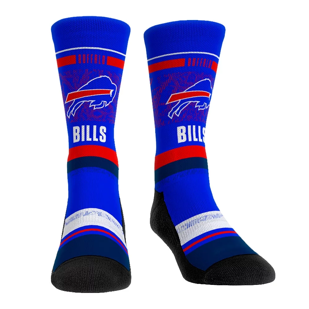 Unisex Rock Em Socks Josh Allen Buffalo Bills 3-Pack Crew Socks Set
