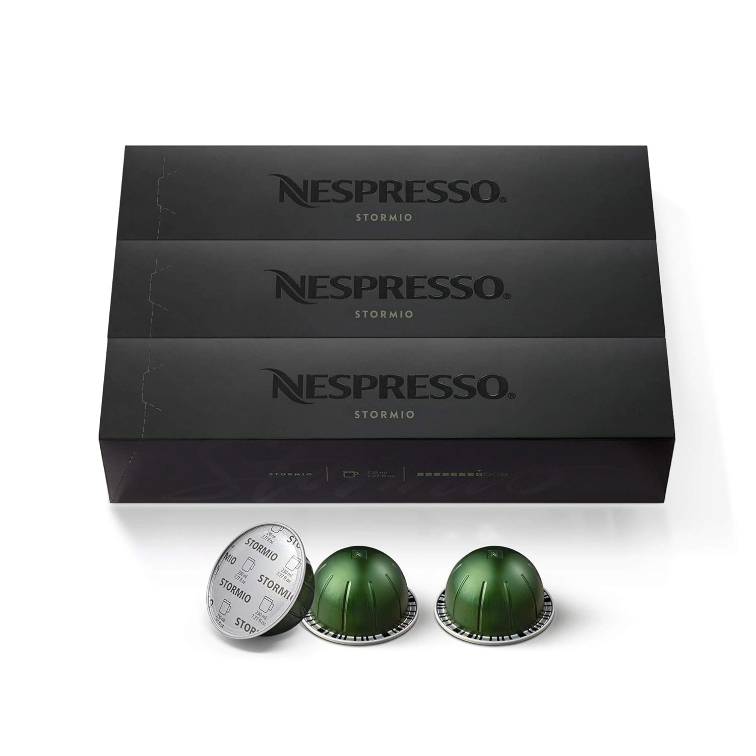 Nespresso Capsules VertuoLine Espresso and Dark Roast Coffee Variety Bundle (40 + 30 Count)