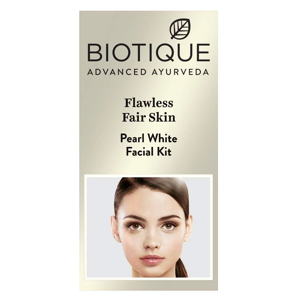Biotique Bio Pearl White Facial Kit 65g, Pearl White Facial Kit