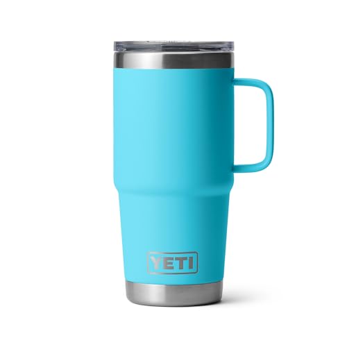 YETI Rambler 20 oz Travel Mug, Stainless Steel, Vacuum Insulated with Stronghold Lid