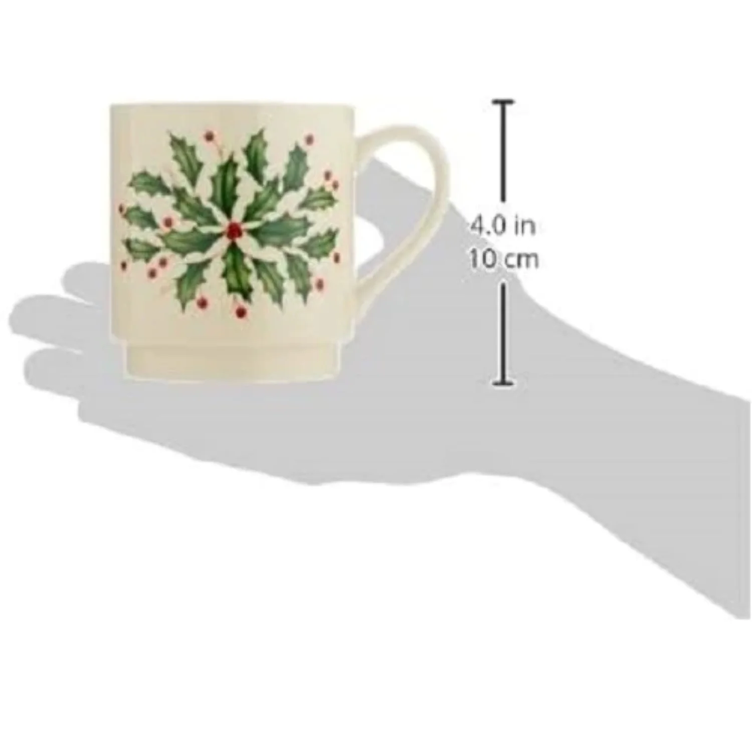 Lenox Holiday Stackable Mugs, Set of 4