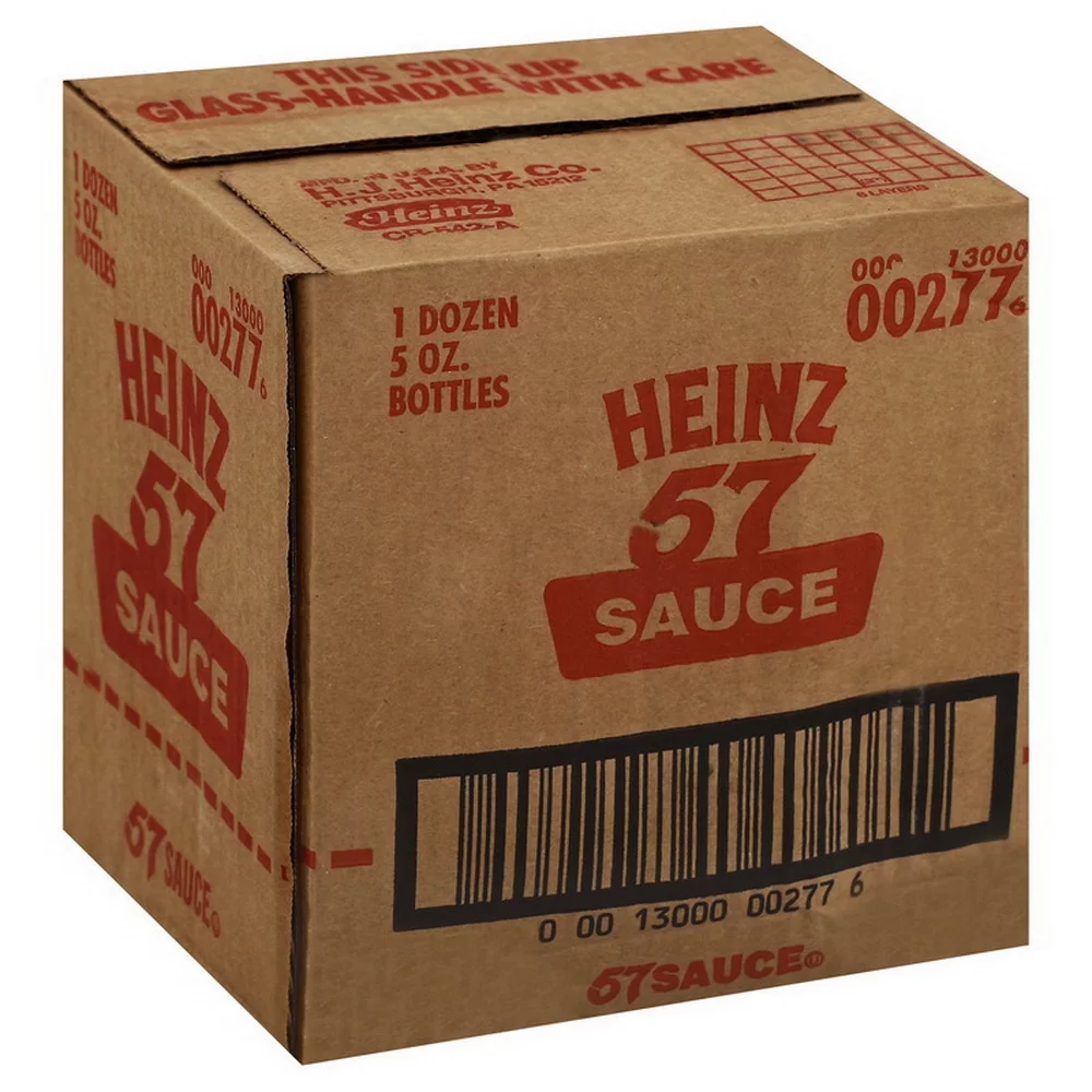 (Price/Case)Heinz 57 Steak Sauce 5 Ounce Bottle - 12 Per Case