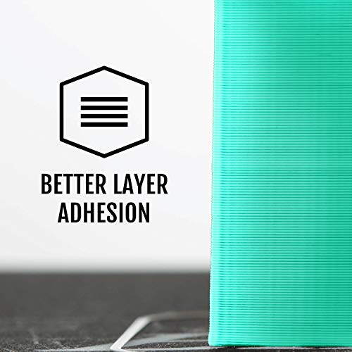 HATCHBOX 1.75mm Black PLA 3D Printer Filament, 1 KG Spool, Dimensional Accuracy +/- 0.03 mm, 3D Printing Filament