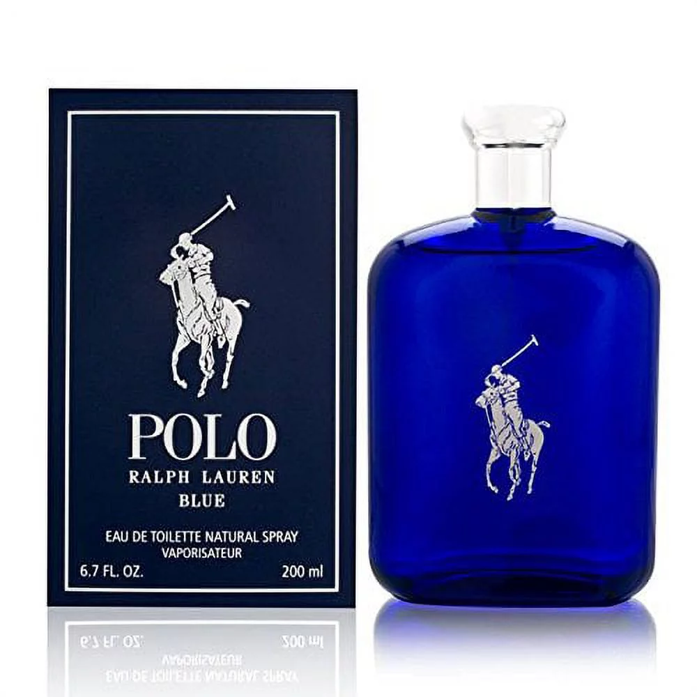 Polo Blue for Men By Ralph Lauren Eau-de-toilette Spray, 6.7-Ounce 6.7 Fl Oz (Pack of 1)