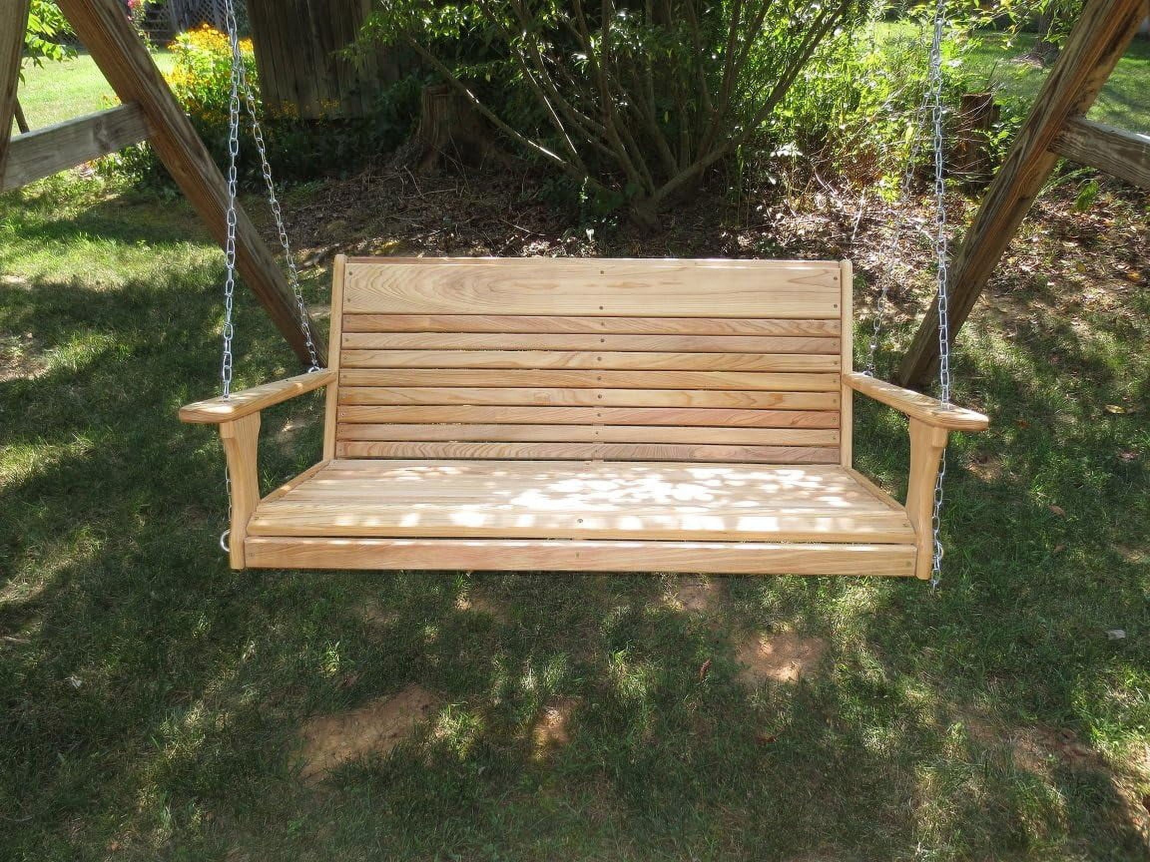 Porch Swing/Wood Porch Swing/USA Made/Wooden Swing