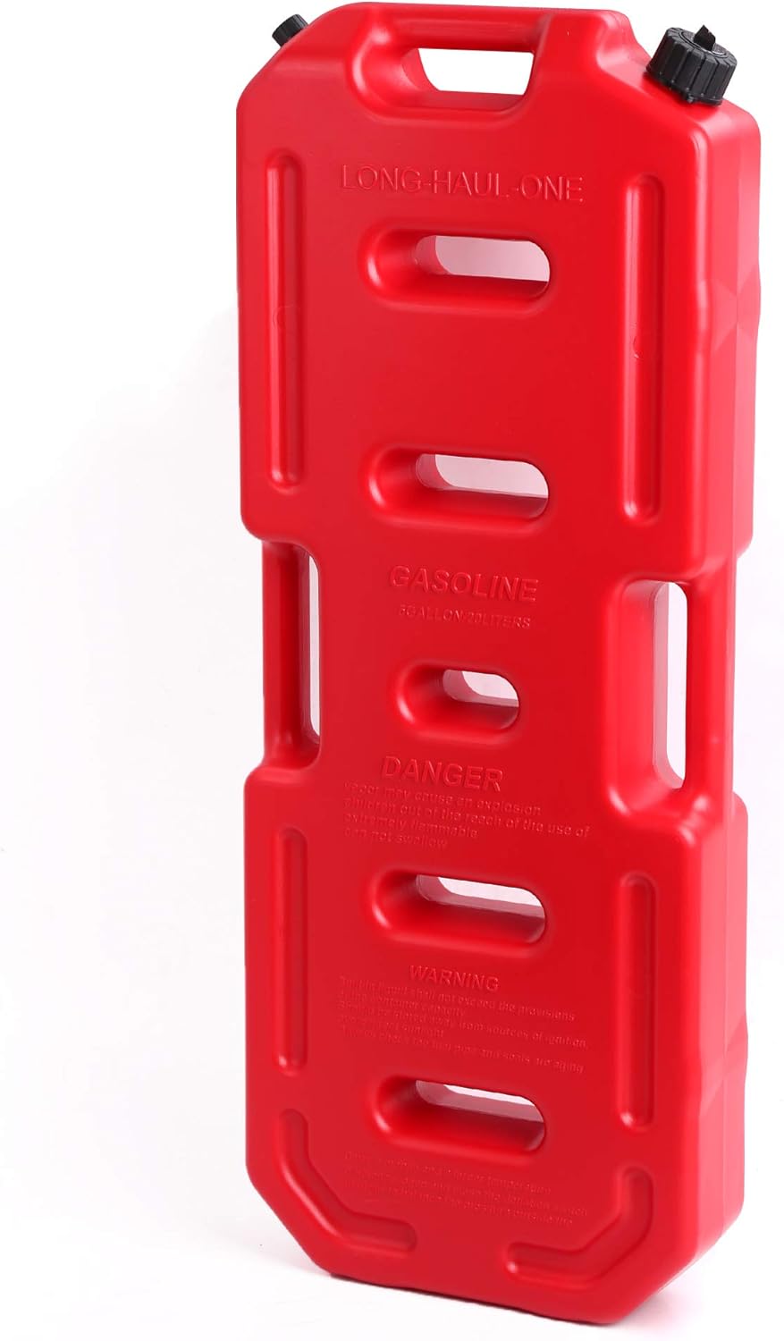 WINTOOLS 20 L/5.28 Gallon Gasoline Pack Gas Container Fuel Can (Red) Pack of 2