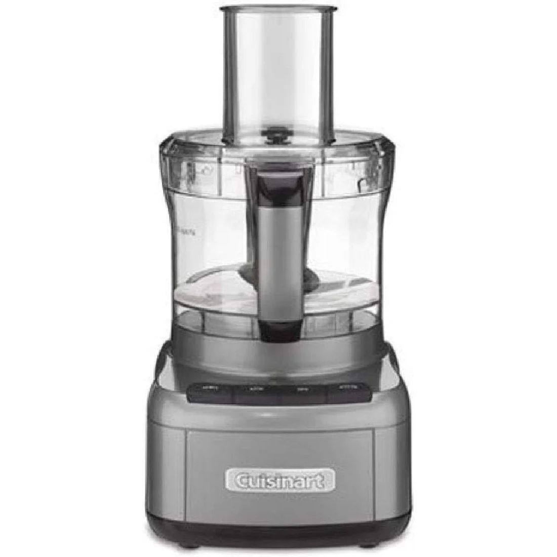 Restored Cuisinart 8 Cup Food Processor, 350-Watt Motor, Gunmetal (Refurbished)