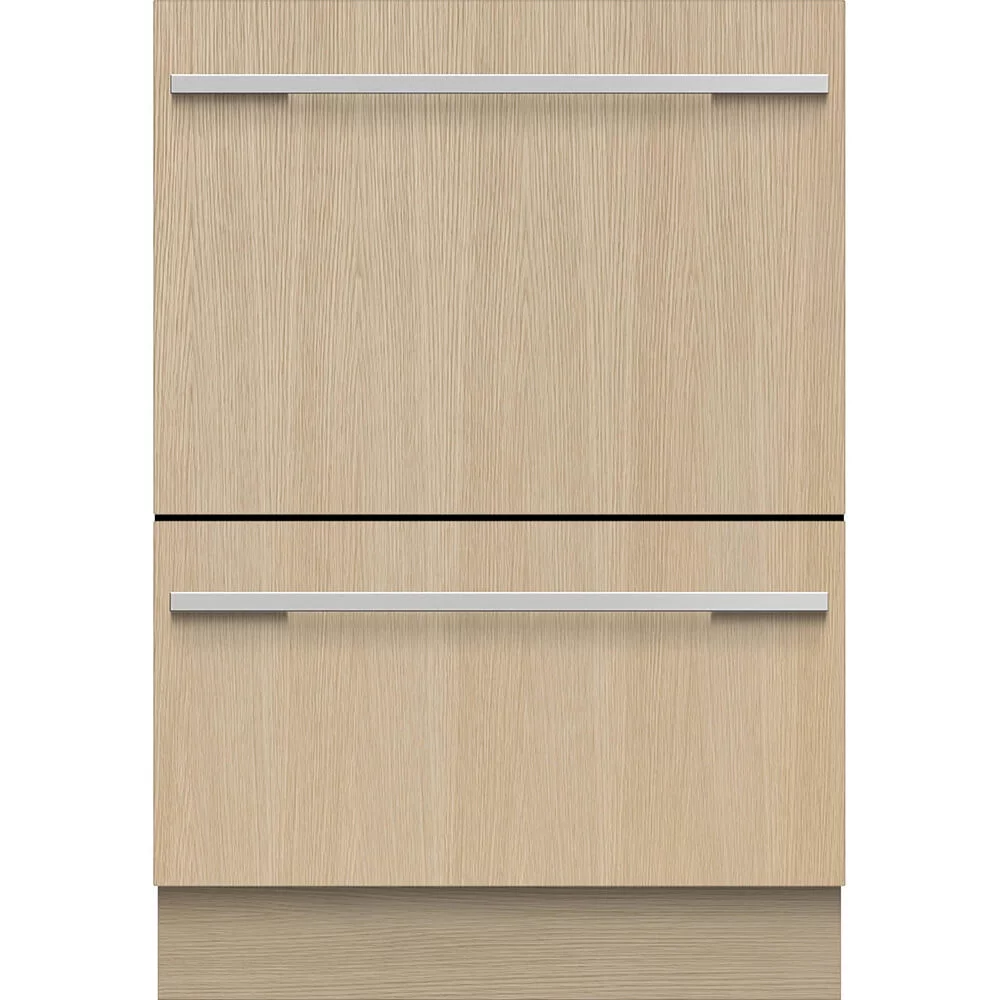 Fisher & Paykel DD24DHTI9N 44dB Panel Ready Tall Double DishDrawer