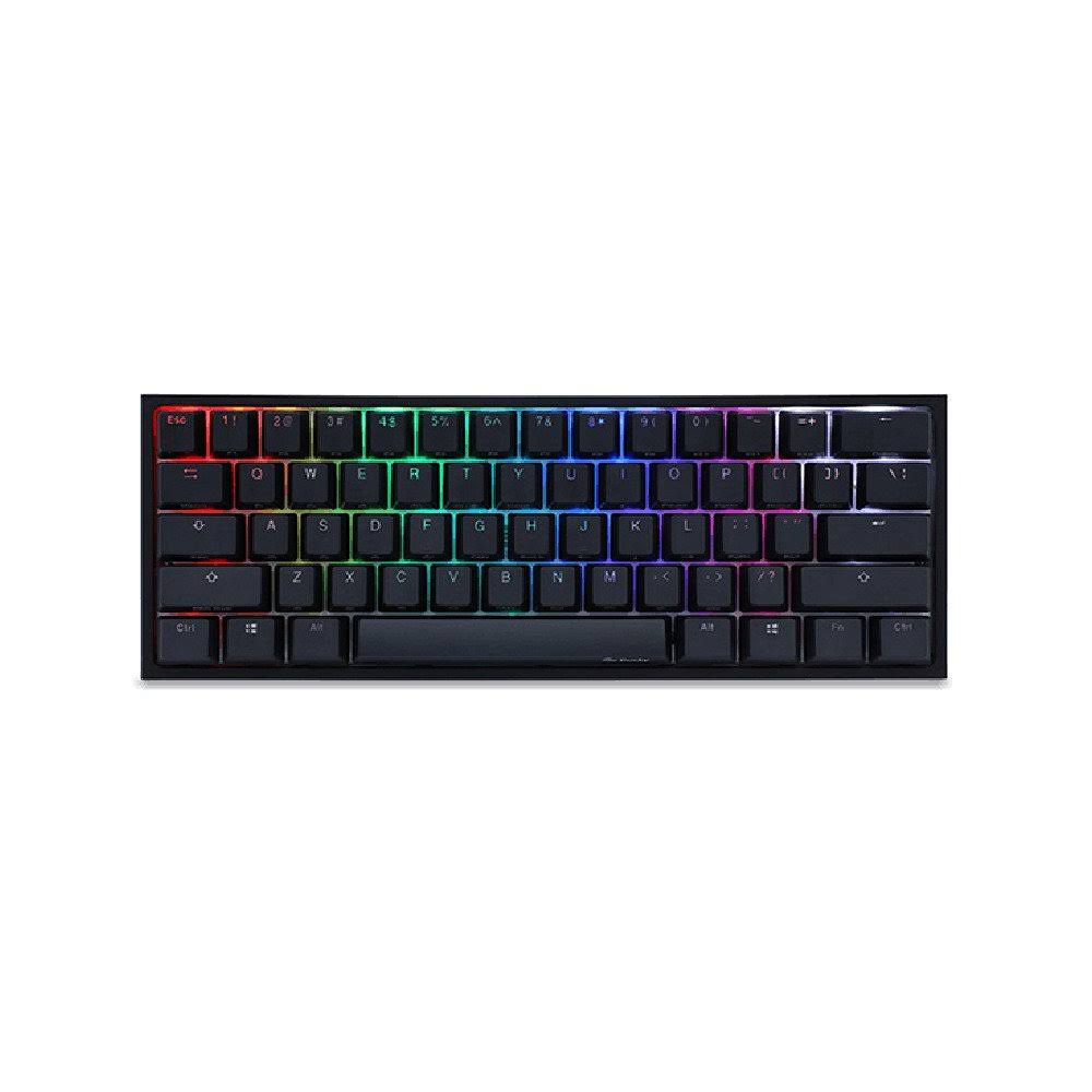 Ducky One 2 Mini (V2) RGB DS PBT Red Cherry MX Mechanical Keyboard