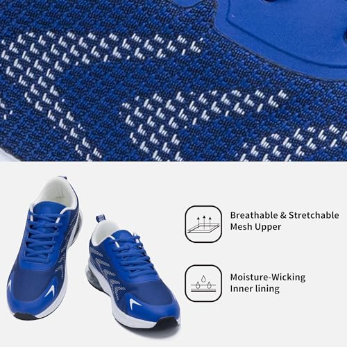 JARLIF Men's Air Running Shoes Athletic Tennis Shoes Lightweight Sport Workout Shoes Walking Gym Jogging Sneakers Size 7-13