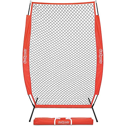 GoSports Baseball & Softball Pitching Screens - L Screen or I Screen - Pitcher Protection Net