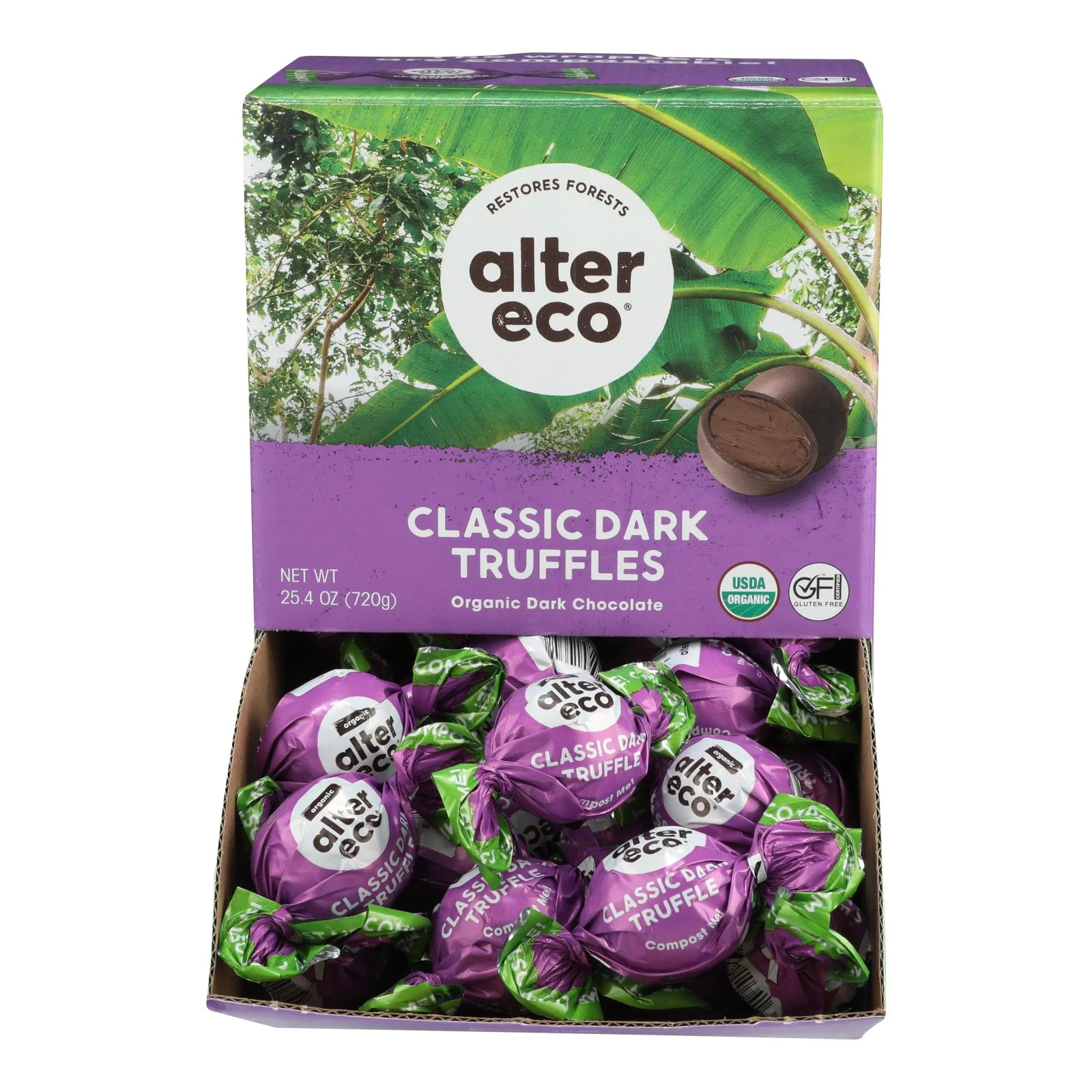 Alter Eco Americas Organic Truffles - Case of 60 - .42 oz