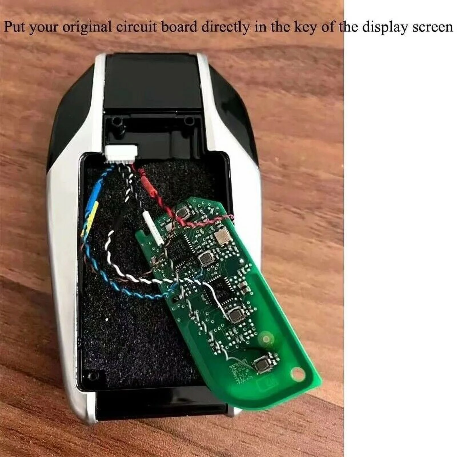 For Original One-Key Start Modified Boutique Smart 4 Buttons Remote W/LCD Screen