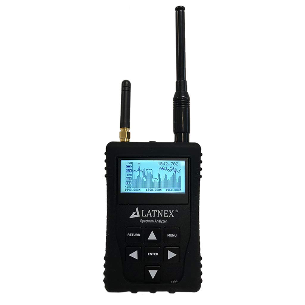 SPA-3G Combo RF Explorer and Spectrum Analyzer with a Heavy Duty case Portable Handheld Digital Ham-Radio-WiFi-Network-Audio-Signal Frequency Analyzer - Software Included (Up to 2.7GHz)