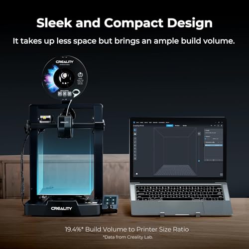 Creality K1 SE 3D Printer, 2024 New Version 600mm/s High-Speed Hands-Free Auto Leveling Flagship-Level Direct Extruder Quick-swap Tri-Metal Nozzle K1 Upgrade 3D Printer