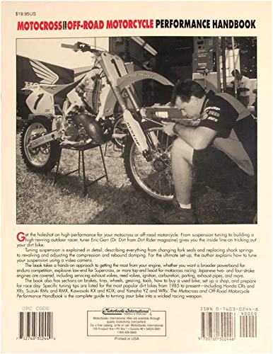 Motocross and Off-Road Motorcycle Performance Handbook (Cyclepro)
