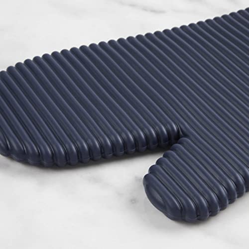 KITCHENAID Ribbed Soft Silicone Oven Mitt 2-Pack Set, 7.5