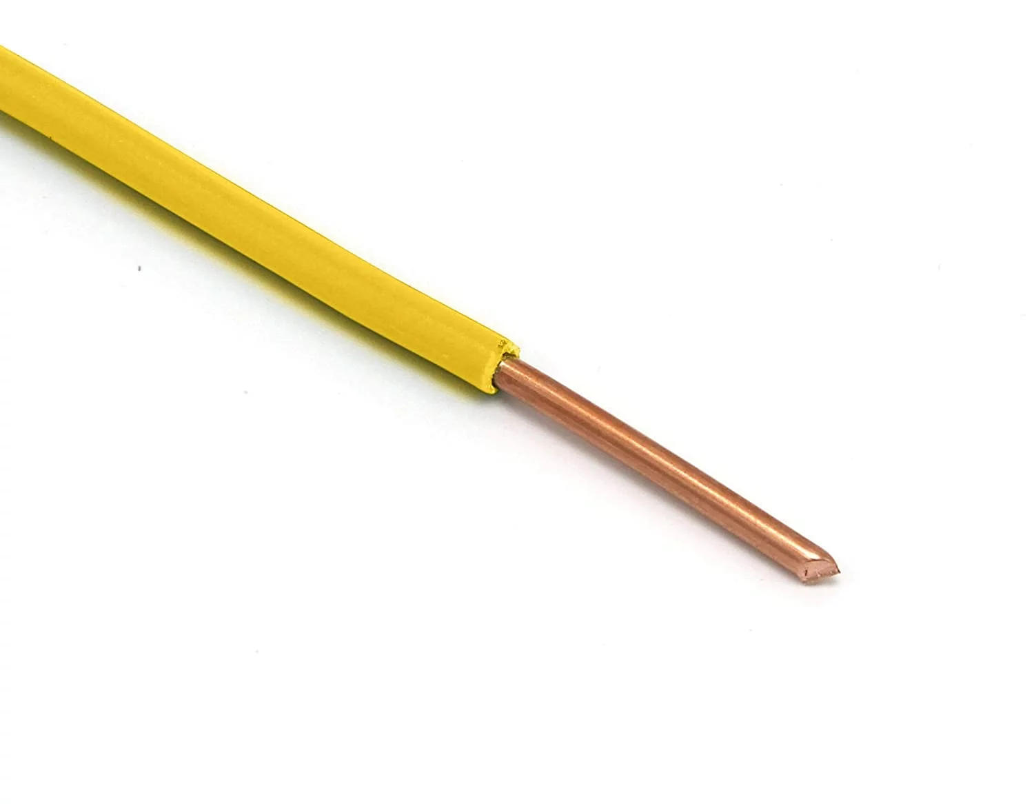 200 Feet (60 Meter) - Insulated Solid Copper THHN / THWN Wire - 12 AWG, Wire is Made in the USA, Residential, Commerical, Industrial, Grounding, Electrical rated for 600 Volts - In Yellow