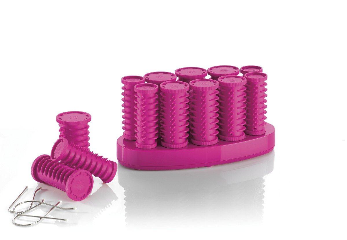 Conair Instant Heat Compact Hot Rollers; Zebra