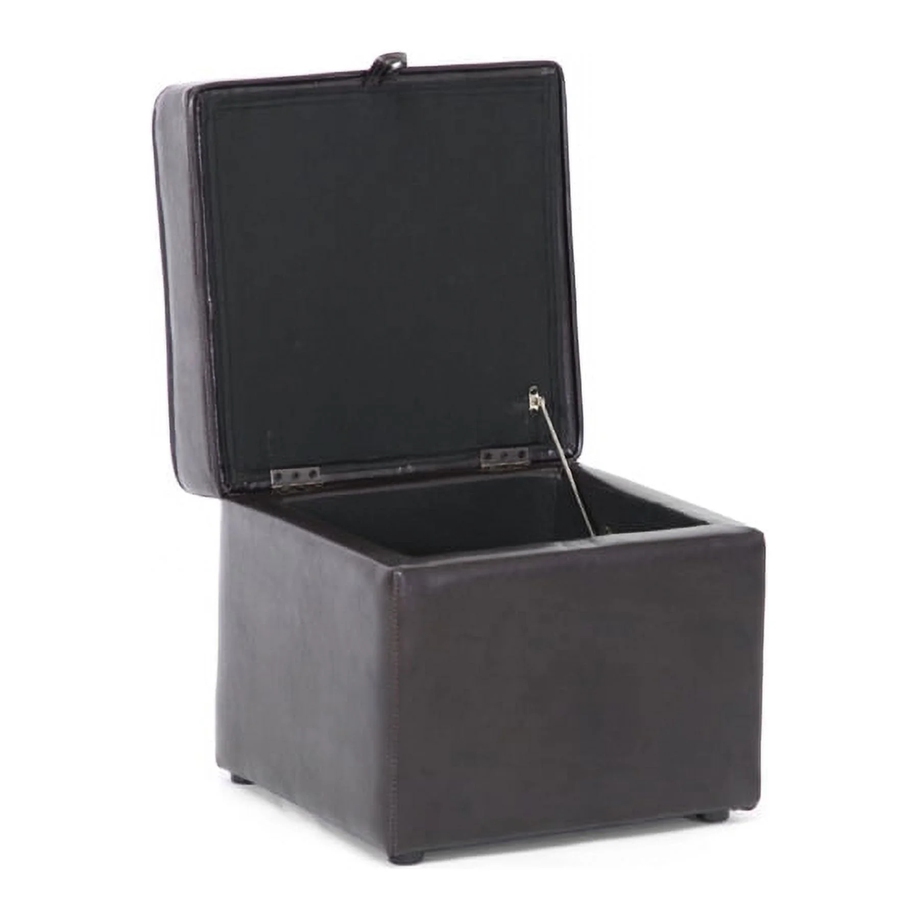 Baxton Studio Sydney Brown Modern Ottoman - Storage Ottoman